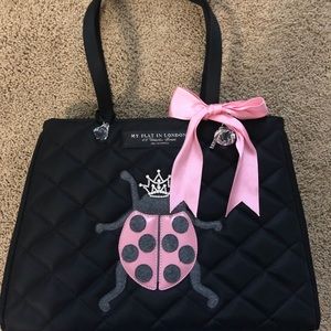 🆕☄️NWOT, My Flat In London🎀Ladybug Purse☄️